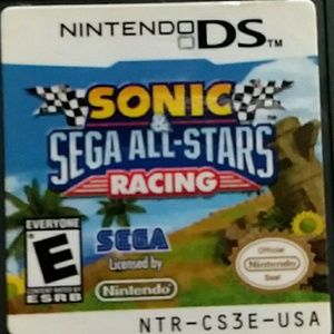 Nintendo DS Sonic and Sega all stars